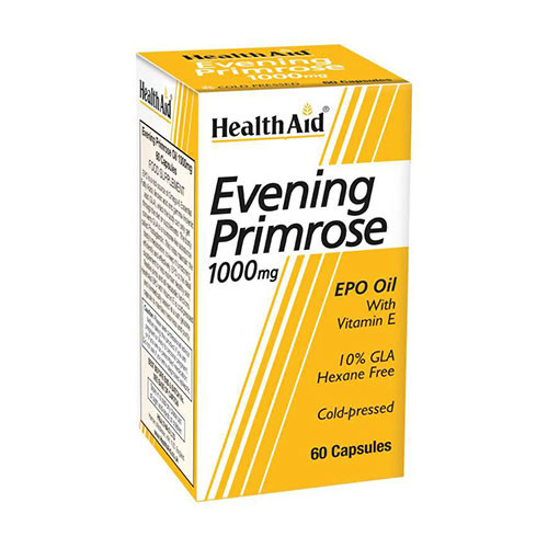 HEALTHAID EVENING PRIMROSE 1000MG CAPSULES 60