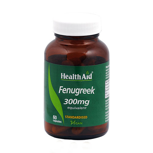 HEALTHAID FENUGREEK 300MG CAPSULES 60