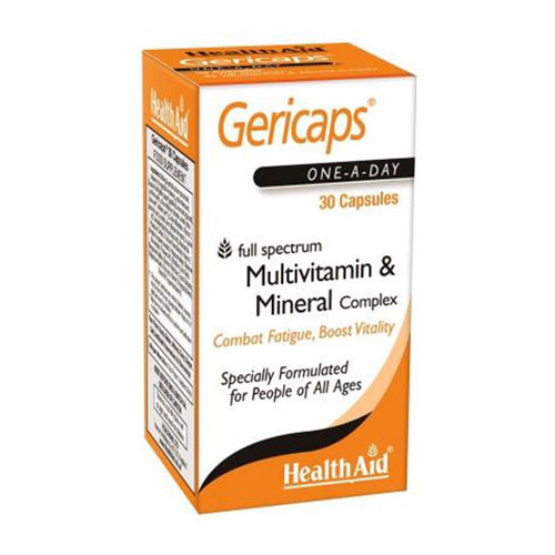 HEALTHAID GERICAPS CAPSULES 30