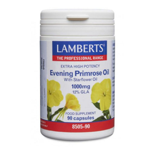 LAMBERTS EVENING PRIMROSE OIL 1000MG CAPSULES 90