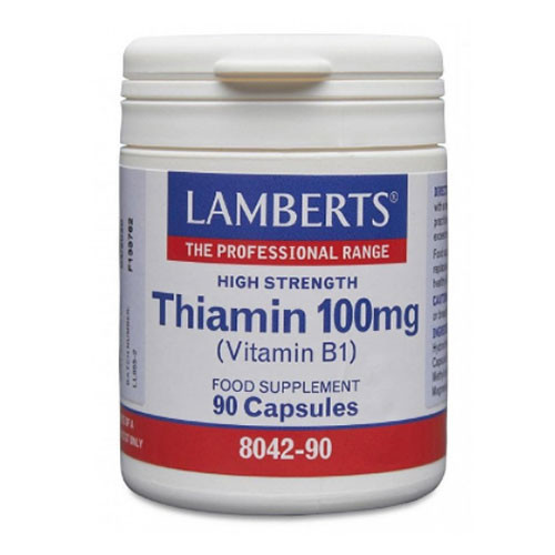 LAMBERTS THIAMIN 100MG CAPSULES 90