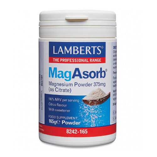 LAMBERTS MAGASORB 375MG POWDER 165G