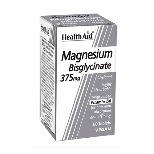 HEALTHAID MAGNESIUM BISGLYCINATE TABLETS 60