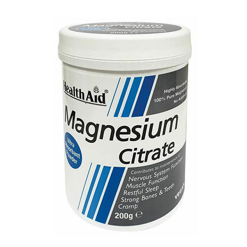 HEALTHAID MAGNESIUM CITRATE 200G