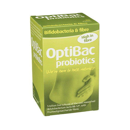 OPTIBAC BIFIDOBACTERIA + FIBRE 30