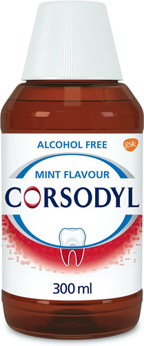 CORSODYL MOUTHWASH ALC/FREE MINT 300ML