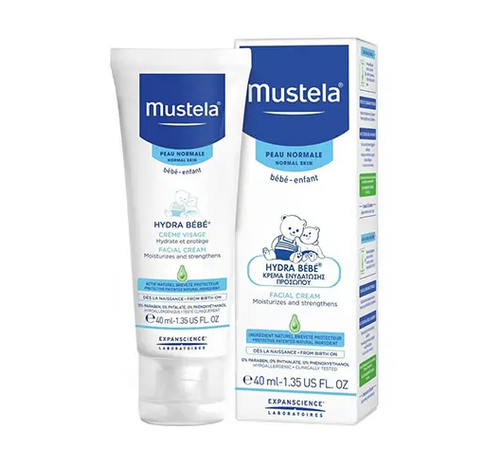 MUSTELA HYDRA BEBE FACIAL CREAM 40ML