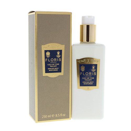 FLORIS ENRICHED BODY MOISTURISER LILY OF THE VALLEY 250ML