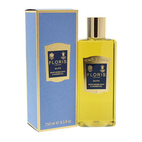 FLORIS MOISTURISING BATH & SHOWER GEL ELITE 250ML