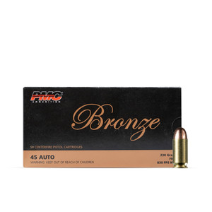 .45 230GR FMJ PMC Bronze (1000 rounds)