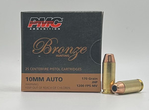 10mm Auto 170GR JHP PMC Bronze - 500 rounds