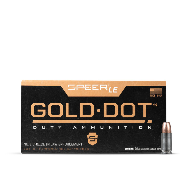 9MM 124GR +P Speer Gold Dot HP 53617 (50 rounds)