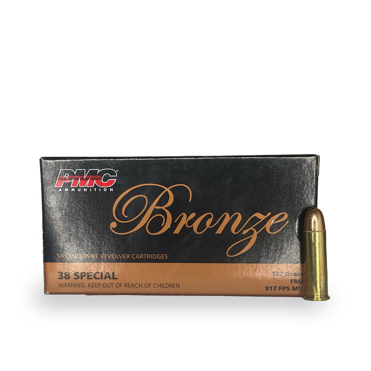 38 Special 132GR PMC FMJ 38G (50 rounds)