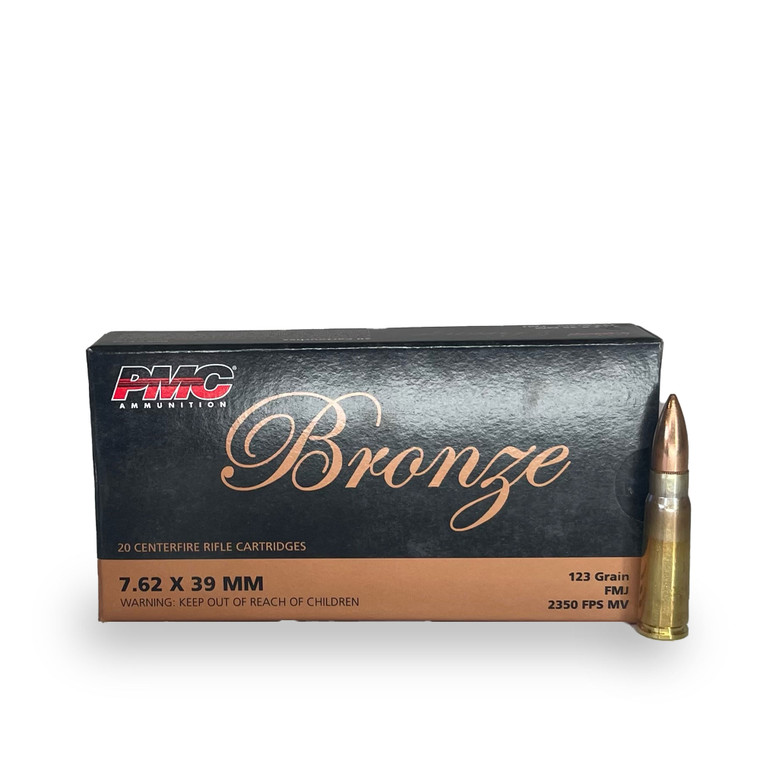 PMC 7.62x39mm 123gr FMJ  (500 rounds)