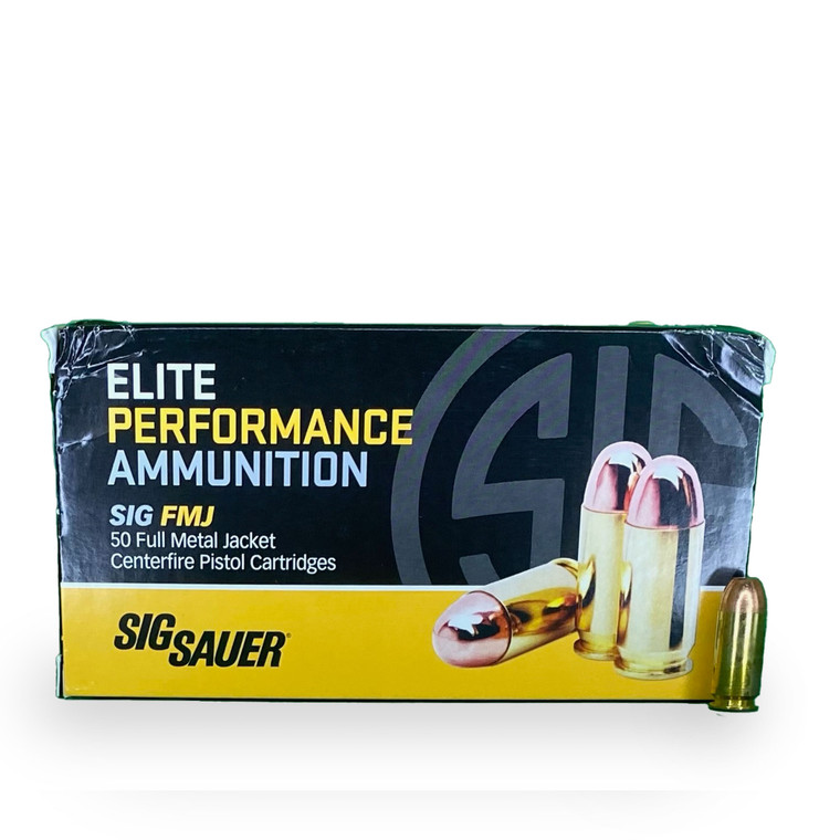 .40 S&W 180gr FMJ Sig Sauer E40SB2 - 50 Rounds