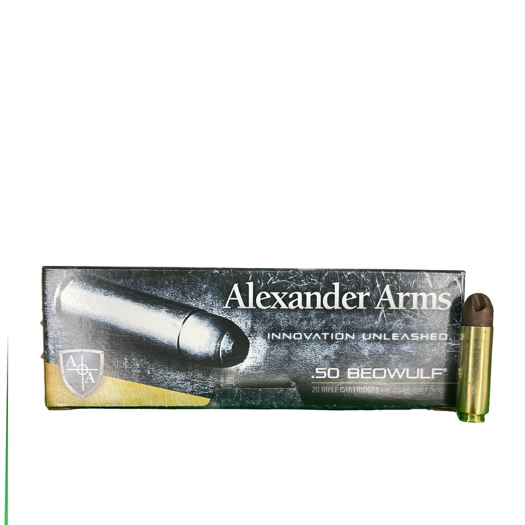 .50 Beowulf 200gr ARX Alex Arms - 20 Rounds