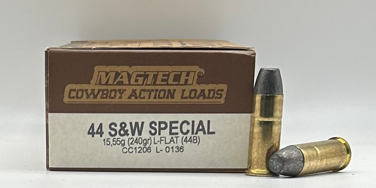 .44 S&W Special 240gr Lead Flat Nose Magtech Cowboy - 50 Rounds