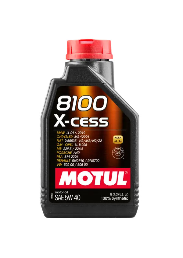MOTUL-Oil 5w40 8100 X-CESS 1L