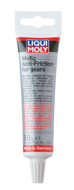 LM2510 MoS₂ Gear-Oil Additive
Advanced wear protection and smoother transmission performance.