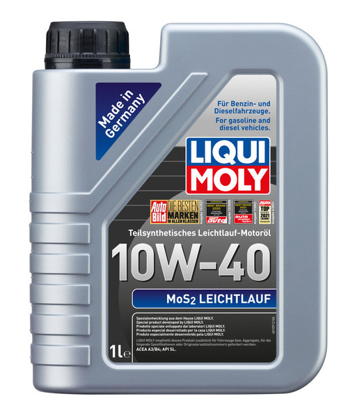 LIQUI MOLY- Oil Mos2 Leichtlauf 10W40 5L