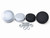 VW MK1 Golf & Caddy Billet Shock Top Caps set – 6082 Aluminium