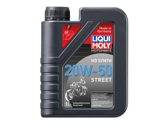 LIQUI MOLY- Oil Motorbike HD Synth 20W50 Street