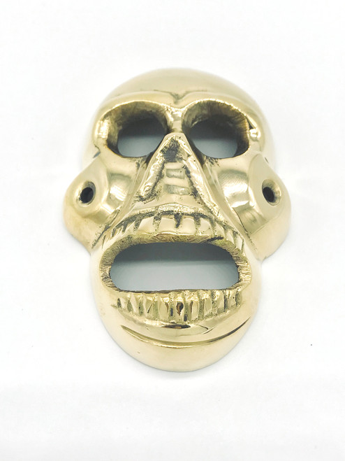 Brass Skull Bottle Opener