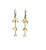 Gold Flower Earrings