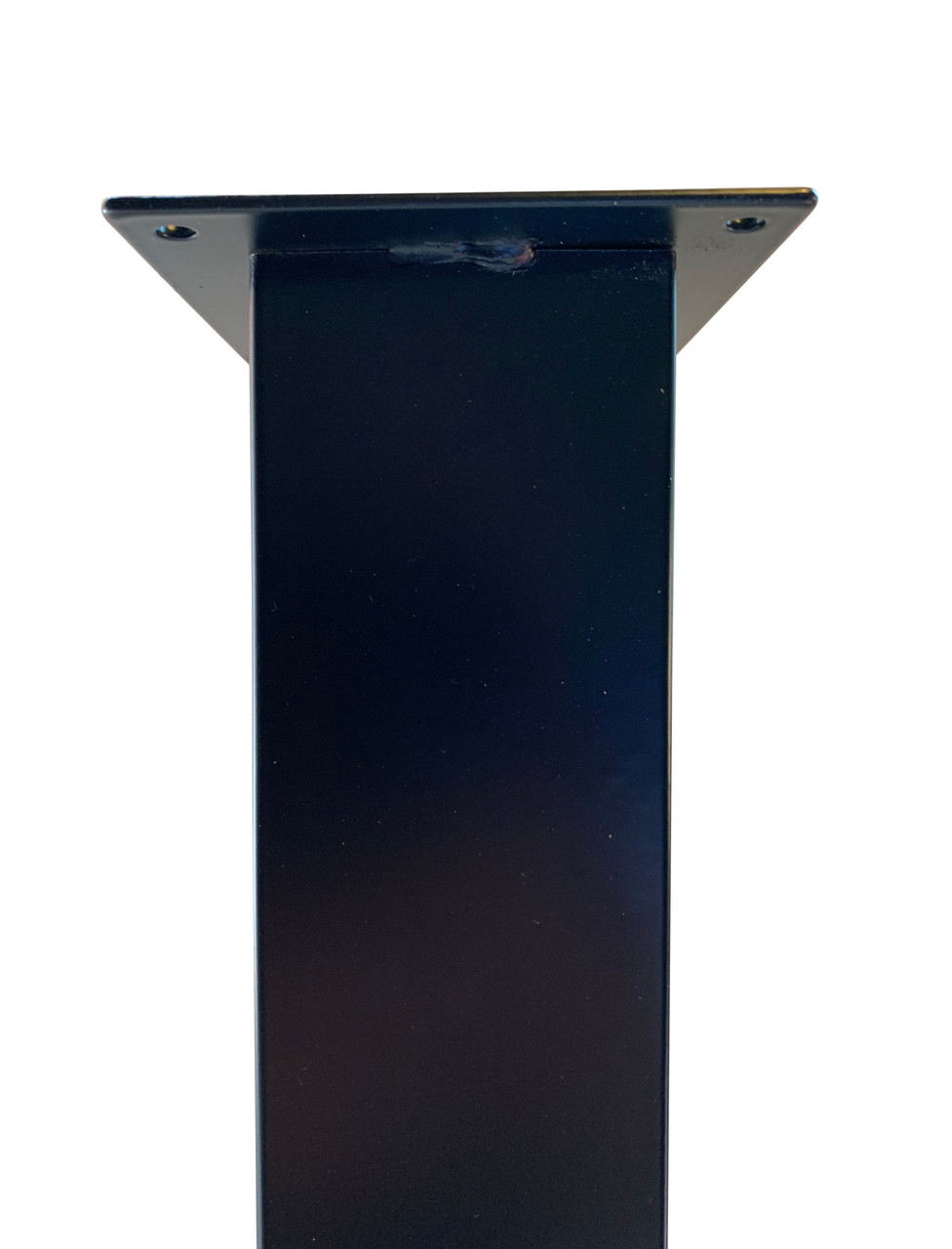 Square Matt Black Table Legs 710740mm Urban Hardware