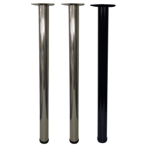 Table Legs 870-900mm - all finishes, mounting plate fitted