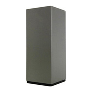 Aluminium Sofa Leg – 38mm Square, 100mm Height with Floor Glide