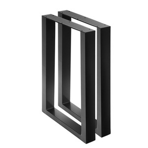 2x Coffee Dining Table Legs Steel Industrial Vintage Bench Metal Box Shape 710MM 2x Coffee Dining Table Legs Steel Industrial Vintage Bench Metal Box Shape 710MM
