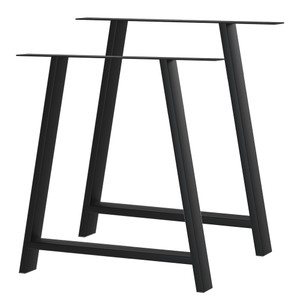 Black Metal Table Legs Black Metal Table Legs