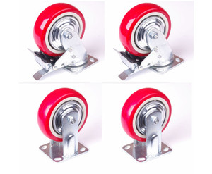 6 inch Caster Wheels Set of 4 6 inch Caster Wheels Set of 4