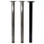Table Legs 870-900mm - all finishes, mounting plate fitted