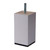 Modern Aluminium Sofa Leg – 50mm Square, 100mm Height with Floor Glide