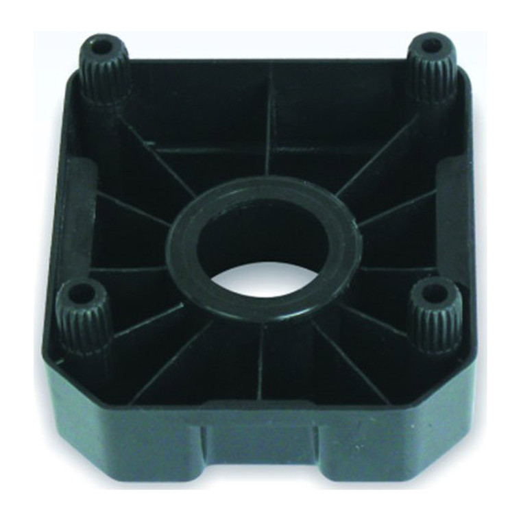 Plinth Leg Mounting Block for PL160/PL190 Legs (8mm Diameter)