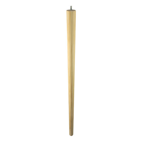 Raw Pine Table Leg Tapered 750mm Height Urban Hardware