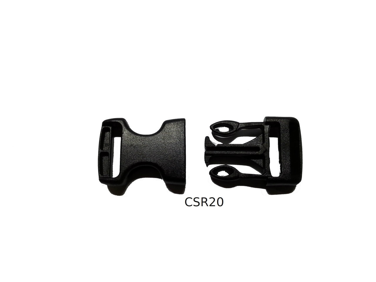Csr Buckle CSR20 Contour Side Release Buckle - JustStraps2go