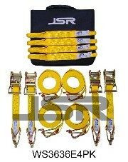 POWERSPORTS ATV/UTV Wheel Restraints JustStraps2go