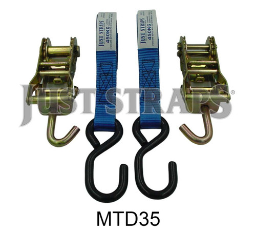 Just Straps® Transom Heavy Duty Ratchet Hook to Hook 1.2metre
