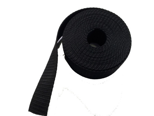 50MM Polypropylene Webbing 5 Metre Black