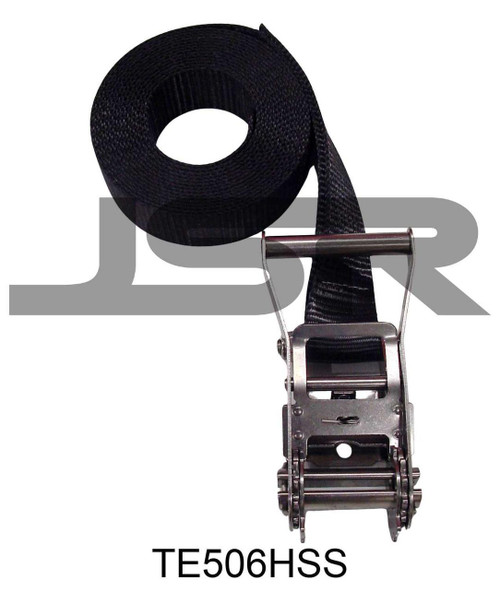 JSR® Brand JSR® Heavy Duty Endless Stainless Steel Ratchet Strap 6metre 2,000kg L.C JSR® Brand JSR® Heavy Duty Endless Stainless Steel Ratchet Strap 6metre 2,000kg L.C