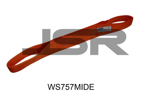 JSR® Brand JSR® Car Transport Link Strap Middle 75mm/700mm c/w Sewn Eyes  JSR® Brand JSR® Car Transport Link Strap Middle 75mm/700mm c/w Sewn Eyes