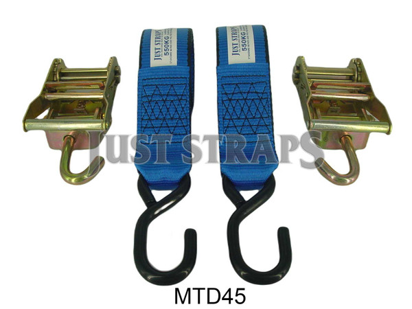 Just Straps® Medium Duty Ratchet Hook to Hook 1.5 metre