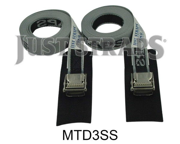 Just Straps Stainless Steel Cam Buckle 3.5metre