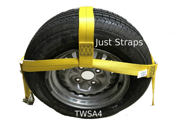 Just Straps® Car Transport Tow Dolly Adjustable Strap 4 metre