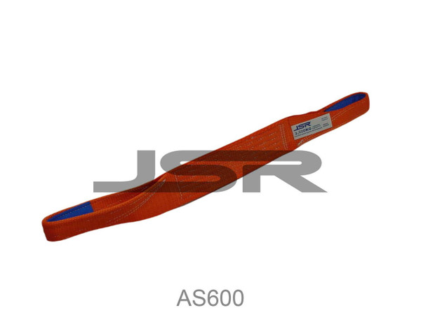 JSR® Brand JSR® Car Restraint Axle Strap 600mm long c/w sewn eyes. 