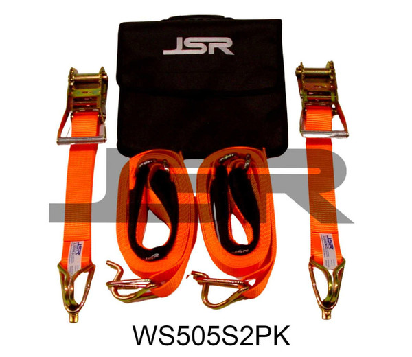 JSR® Brand JSR® Car Transport Wheel Strap 2 pack 5 metre 