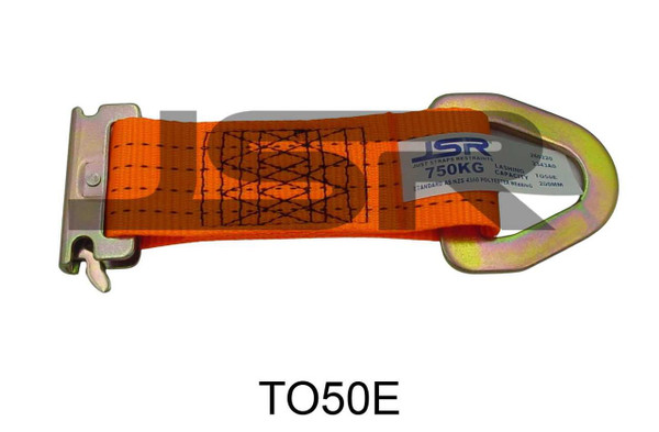JSR® Brand JSR® Cargo Tie off E Track & Flat D ring 750kg L.C 